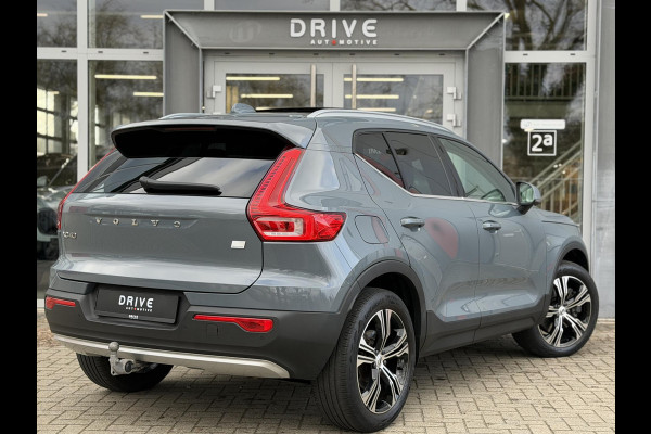 Volvo XC40 1.5 T5 Recharge Inscription |Pano|H/K|360CAM|Leer|Memory|PilotAssist|Trekhaak|Thunder Grey