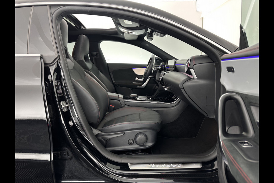 Mercedes-Benz CLA-Klasse 250 e AMG Line (Plug-In) (INCL-BTW) Aut. *PANO | LEATHER-MICORFIBRE | WIDESCREEN-COCKPIT | FULL-LED | AMBIENTLIGHT | CAMERA | M-BUX-NAVI | ECC | SHIFTPADDLES | PDC | CRUISE | DAB | HEATED-SPORTSEATS | 18"ALU*