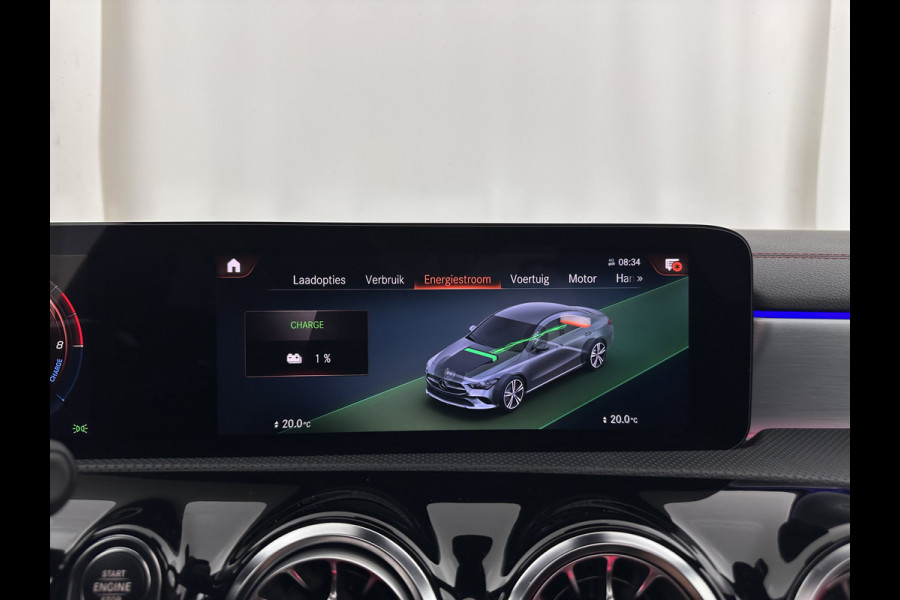 Mercedes-Benz CLA-Klasse 250 e AMG Line (Plug-In) (INCL-BTW) Aut. *PANO | LEATHER-MICORFIBRE | WIDESCREEN-COCKPIT | FULL-LED | AMBIENTLIGHT | CAMERA | M-BUX-NAVI | ECC | SHIFTPADDLES | PDC | CRUISE | DAB | HEATED-SPORTSEATS | 18"ALU*