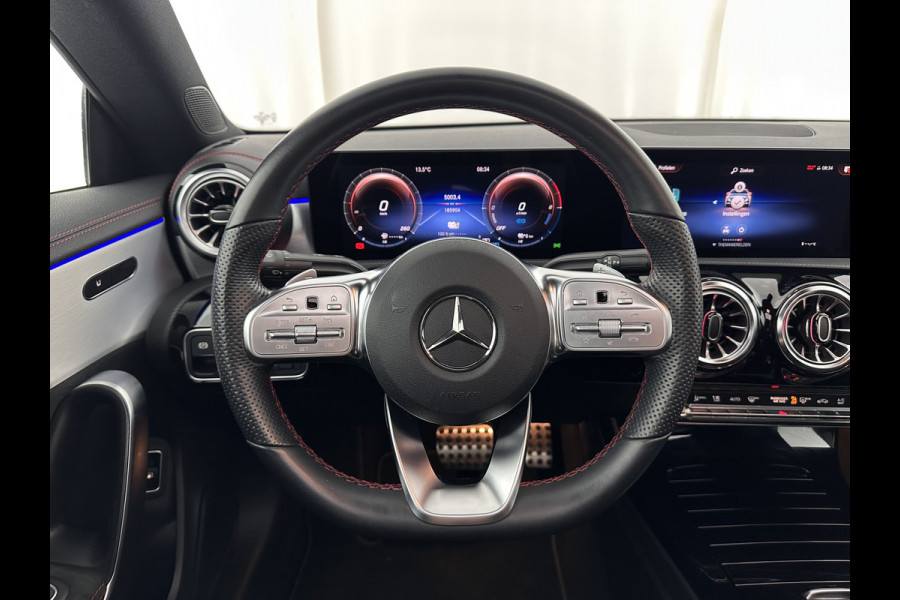 Mercedes-Benz CLA-Klasse 250 e AMG Line (Plug-In) (INCL-BTW) Aut. *PANO | LEATHER-MICORFIBRE | WIDESCREEN-COCKPIT | FULL-LED | AMBIENTLIGHT | CAMERA | M-BUX-NAVI | ECC | SHIFTPADDLES | PDC | CRUISE | DAB | HEATED-SPORTSEATS | 18"ALU*