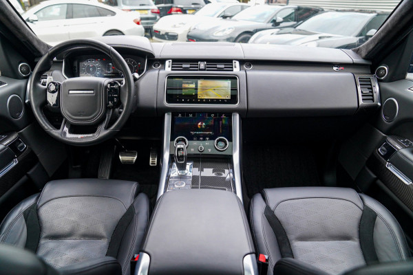 Land Rover Range Rover Sport 5.0 V8 SC SVR | Carbon Motorkap | Stoelverkoeling | Head Up Display | Alcantara hemel | 360 camera