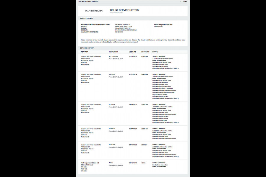 Land Rover Range Rover Sport 5.0 V8 SC SVR | Carbon Motorkap | Stoelverkoeling | Head Up Display | Alcantara hemel | 360 camera