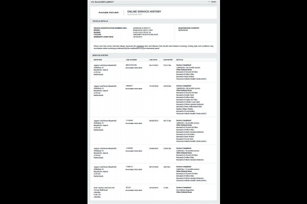 Land Rover Range Rover Sport 5.0 V8 SC SVR | Carbon Motorkap | Stoelverkoeling | Head Up Display | Alcantara hemel | 360 camera