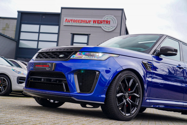 Land Rover Range Rover Sport 5.0 V8 SC SVR | Carbon Motorkap | Stoelverkoeling | Head Up Display | Alcantara hemel | 360 camera