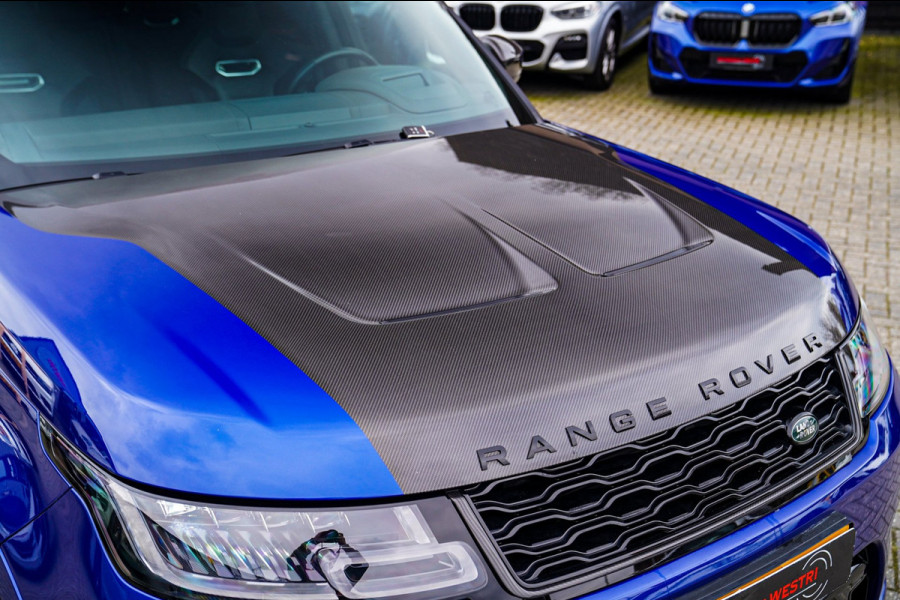 Land Rover Range Rover Sport 5.0 V8 SC SVR | Carbon Motorkap | Stoelverkoeling | Head Up Display | Alcantara hemel | 360 camera