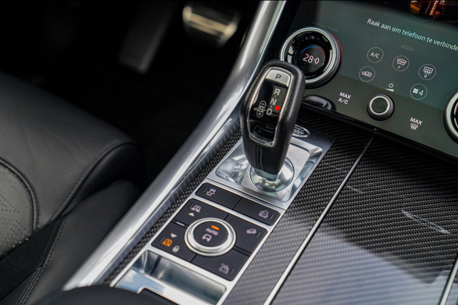 Land Rover Range Rover Sport 5.0 V8 SC SVR | Carbon Motorkap | Stoelverkoeling | Head Up Display | Alcantara hemel | 360 camera