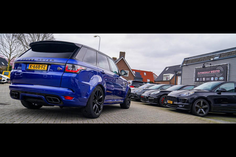 Land Rover Range Rover Sport 5.0 V8 SC SVR | Carbon Motorkap | Stoelverkoeling | Head Up Display | Alcantara hemel | 360 camera