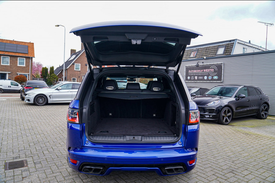 Land Rover Range Rover Sport 5.0 V8 SC SVR | Carbon Motorkap | Stoelverkoeling | Head Up Display | Alcantara hemel | 360 camera
