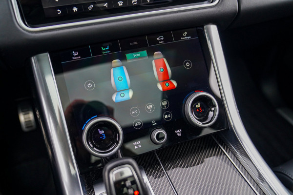 Land Rover Range Rover Sport 5.0 V8 SC SVR | Carbon Motorkap | Stoelverkoeling | Head Up Display | Alcantara hemel | 360 camera