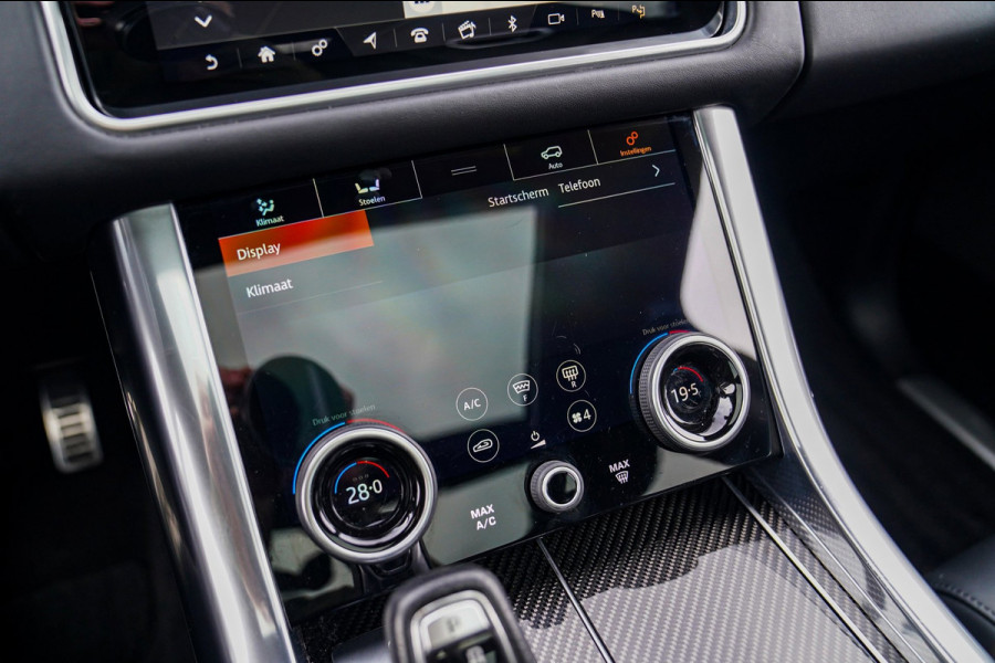 Land Rover Range Rover Sport 5.0 V8 SC SVR | Carbon Motorkap | Stoelverkoeling | Head Up Display | Alcantara hemel | 360 camera