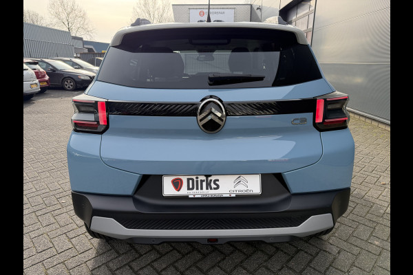 Citroën ë-C3 Max 113pk 44 kWh (Camera - 17'incl 4S - Navigatie - Automatische Airco - LED - Parkeersensoren - Apple Carplay)