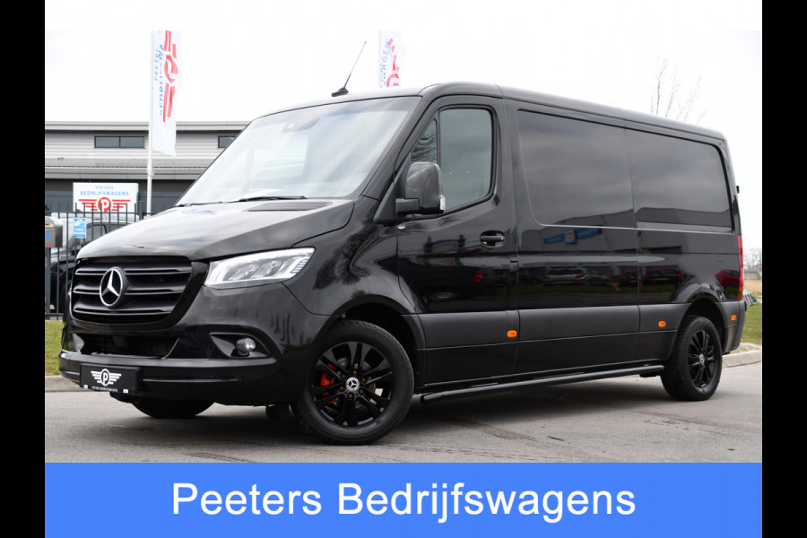 Mercedes-Benz Sprinter 314 2.2 CDI L2H1 Black Edition Camera, Cruise, Carplay, LED, 10,5'' Mbux, Leder, Automaat, Multimedia, Uniek!