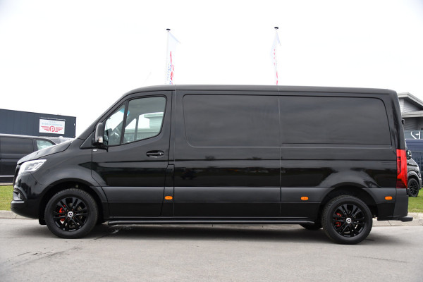 Mercedes-Benz Sprinter 314 2.2 CDI L2H1 Black Edition Camera, Cruise, Carplay, LED, 10,5'' Mbux, Leder, Automaat, Multimedia, Uniek!