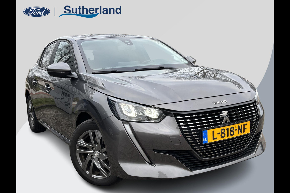 Peugeot 208 1.2 PureTech Active Pack 101pk Led Koplampen | Cruise control | Apple Carplay, Android auto | BTW auto | Navigatie