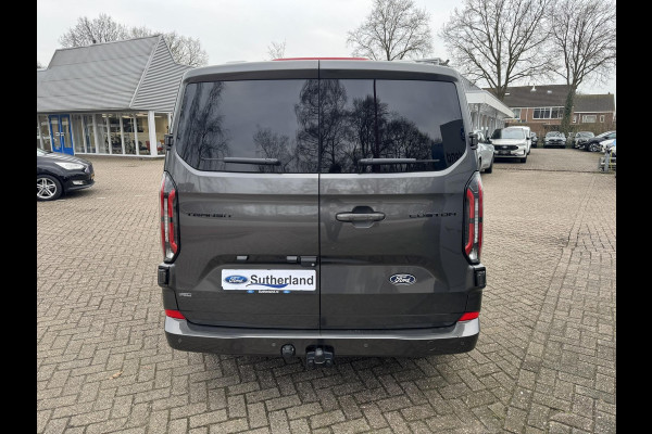 Ford Transit Custom 320 2.5 PHEV L2H1 Limited DC |SCI| Dubbele cabine | Adaptive Cruise Control | Groot middenconsole | 8-weg verstelbare & verwarmbare passagiersstoel | 13 polige trekhaak | 17 inch lichtmetalen velgen | Verwarmbaar stuurwiel | Draadloos opladen | Adaptieve LED koplampen | Reservewiel