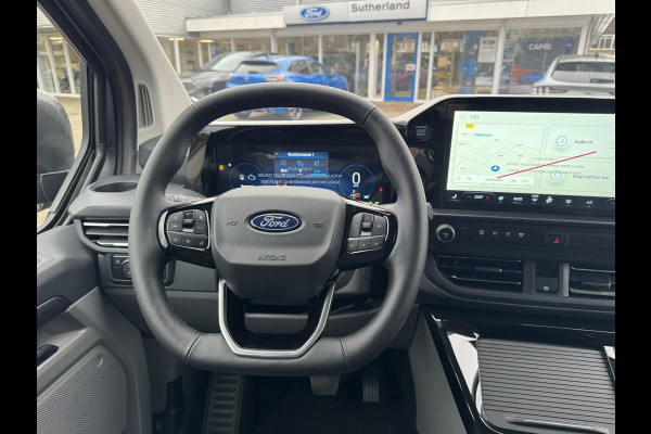 Ford Transit Custom 320 2.5 PHEV L2H1 Limited DC |SCI| Dubbele cabine | Adaptive Cruise Control | Groot middenconsole | 8-weg verstelbare & verwarmbare passagiersstoel | 13 polige trekhaak | 17 inch lichtmetalen velgen | Verwarmbaar stuurwiel | Draadloos opladen | Adaptieve LED koplampen | Reservewiel