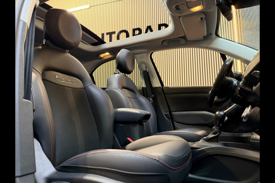 Fiat 500X 1.5 Hybrid Sport |CABRIO|OPENDAK| KEYLESS | CAMERA |HALFLEDER | AUTOMAAT |LANE ASSIST|CARPLAY|BOMVOL!