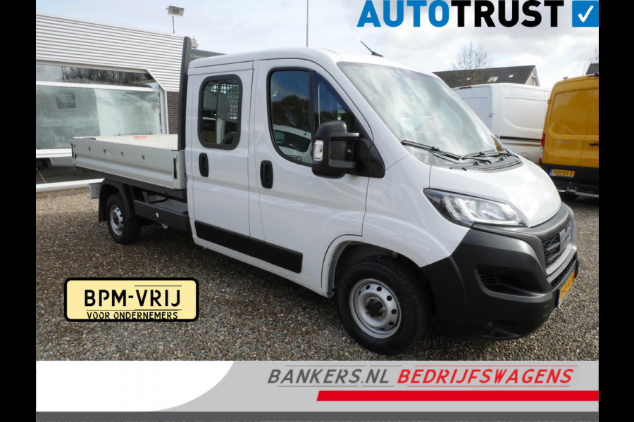 Fiat Ducato 2.2MJ 140PK Pick-up Dubbel cabine open laadbak AC