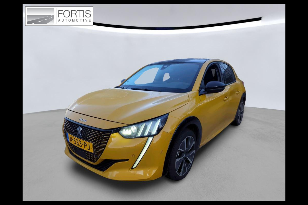 Peugeot e-208 EV GT Pack 50 kWh NL-AUTO | PANODAK | 360 CAMERA