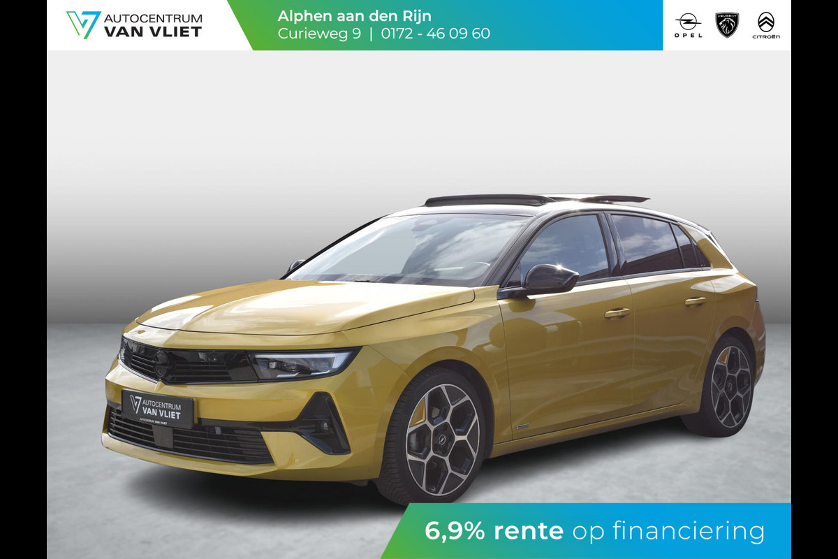 Opel Astra 1.2 Turbo Ultimate SCHUIF- KANTELDAK | CAMERA MET SENSOREN | NAVI & CARPLAY | WINTERPAKKET |