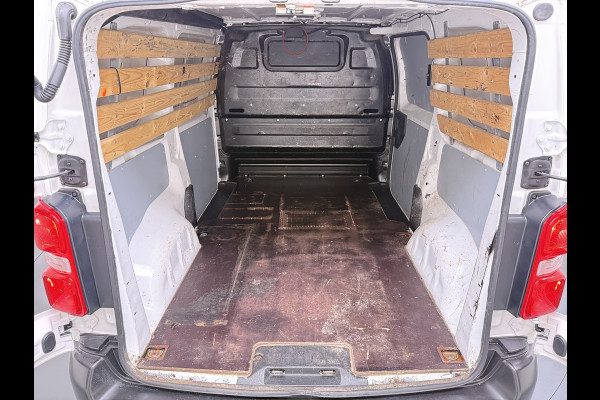 Opel Vivaro 2.0D 123pk L2H1 3-Pers. EURO6 Navi Apple Carplay Android Mirror Link Airco Cruise Control Regen-Lichtsensor Bluetooth Edition Schuifdeur Betonplex Vloer Lat om Lat betimmering Achterdeuren Origineel Nederlandse Auto