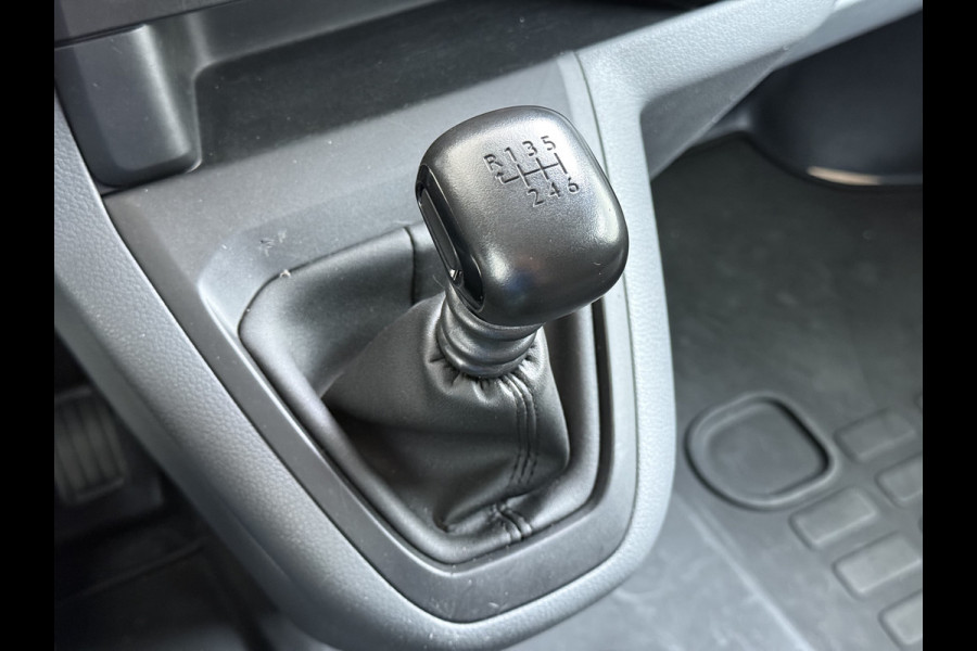 Opel Vivaro 2.0D 123pk L2H1 3-Pers. EURO6 Navi Apple Carplay Android Mirror Link Airco Cruise Control Regen-Lichtsensor Bluetooth Edition Schuifdeur Betonplex Vloer Lat om Lat betimmering Achterdeuren Origineel Nederlandse Auto