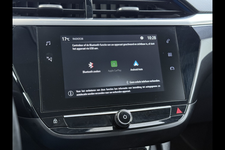 Opel Corsa 1.2T 101PK Navi PDC-a+v 360°Camera Airco Apple Carplay Android 1/2 LeerCruise Control Pdc Elegance Distributie bij 91.000km vervangen! Lane Assist Isofix Led Regen-Lichtsensor Lmv Chroompakket 1e Eigenaar Origineel Nederlandse Auto Incl. volledige onderhoudshistorie € 22.000 nieuw