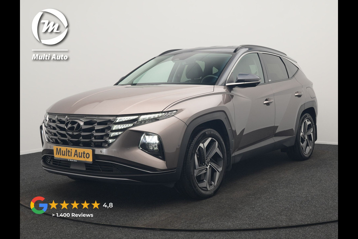 Hyundai Tucson 1.6 T-GDI Premium 4WD PHEV 265pk Dealer O.H. | Trekhaak Afn. | Adaptive Cruise | 360 Camera | Krell Premium Sound | Lederen Sportstoelen Memory & Ventilatie | Keyless | Apple Carplay | Stoelen & Stuur Verwarmd | Navigatie | DAB | Plug In Hybrid