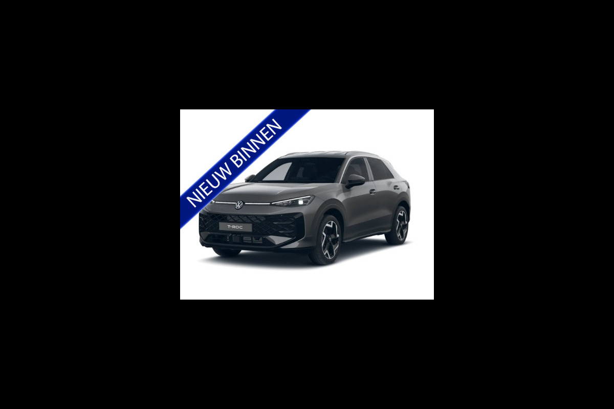 Volkswagen T-Roc 1.5 eTsi 150PK R-LINE EDITION BLACK STYLE IQ LED/GRIL/LOGO STOEL/STUUR.VERW ELEK.KLEP 2026