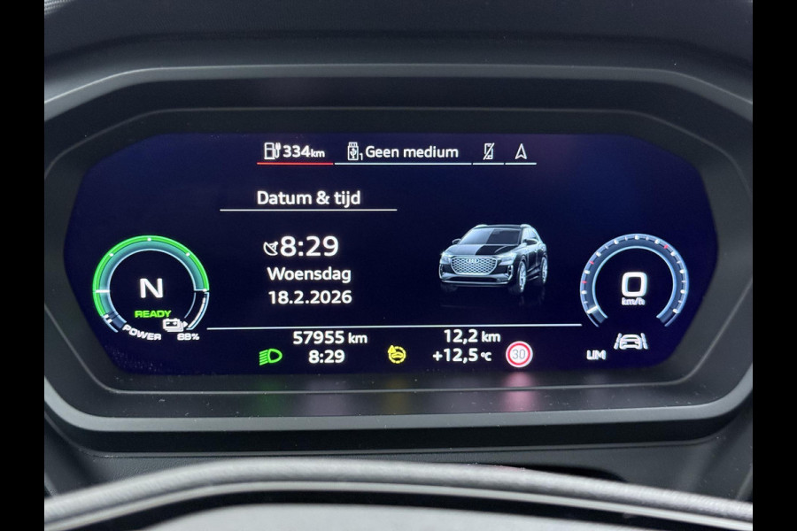 Audi Q4 e-tron 40 Launch edition Advanced Plus 77 kWh VAN € 33.900,- VOOR € 30.877,- UW LENTEVOORDEEL € 3.023,-! | SOH 92% | S-LINE INTERIEUR | PANORAMADAK | STOELVERWARMING | ELEKTRISCHE ACHTERKLEP | LUXE BEKLEDING | RIJKLAAR MET 12 MND BOVAG GARANTIE