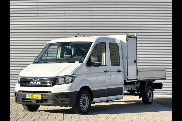 MAN TGE 35 2.0 180PK L4 DC openlaadbak LANG dubbele cabine