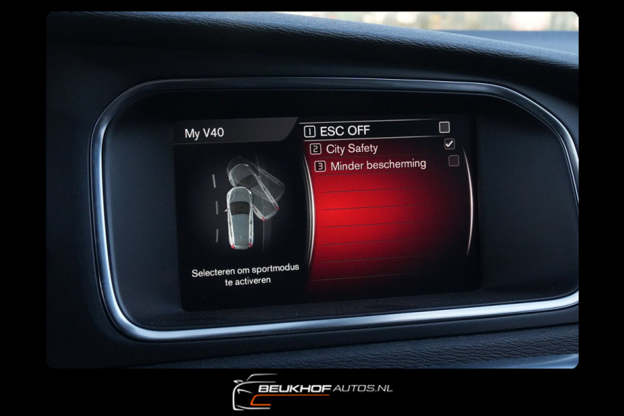 Volvo V40 1.5 T3 Polar+ Sport Pano Leer Cruise Xenon Led Cam