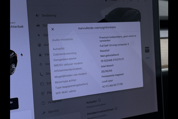 Tesla Model 3 SR+ 325PK Trekhaak Lmv 19" AutoPilot Leer Pano-Dak Adaptive Cruise Camera's Elektr.-Stuur+Stoelen+Spiegels+Geheugen+Easy-Entry+V SOH 84% Ecc Navi Led DAB Voorverwarmen interieur via App Keyless One-Pedal-Drive 1e Eigenaar Origineel Nederlandse Auto 1.584kg licht!