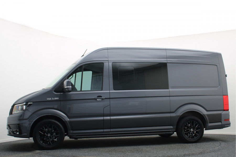 MAN TGE 35 2.0 TDI L3H3 DSG DC 7-persoons Climate, Camera, Cruise, Apple Carplay, PDC, DAB, Trekhaak, 18''