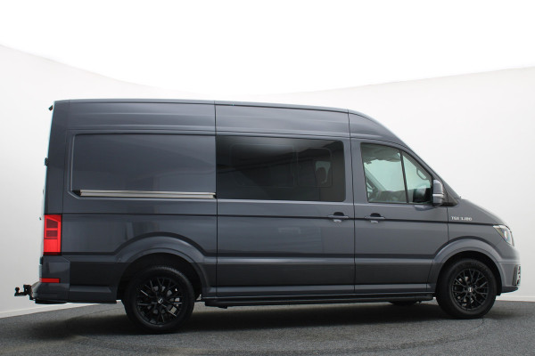 MAN TGE 35 2.0 TDI L3H3 DSG DC 7-persoons Climate, Camera, Cruise, Apple Carplay, PDC, DAB, Trekhaak, 18''