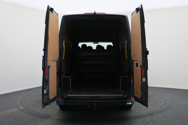 MAN TGE 35 2.0 TDI L3H3 DSG DC 7-persoons Climate, Camera, Cruise, Apple Carplay, PDC, DAB, Trekhaak, 18''