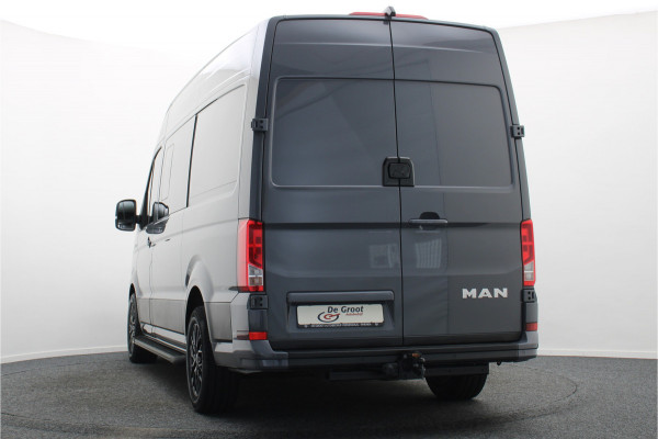 MAN TGE 35 2.0 TDI L3H3 DSG DC 7-persoons Climate, Camera, Cruise, Apple Carplay, PDC, DAB, Trekhaak, 18''