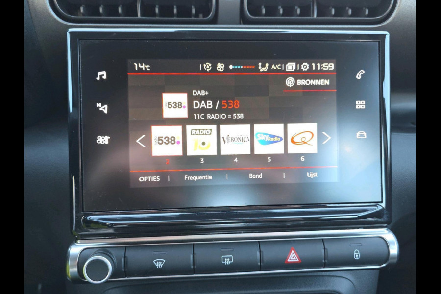 Citroën C3 Aircross 1.2 PureTech S&S Feel | Trekhaak | Cruisecontrol | Navigatie | Apple Carplay/ Android Auto | Airco |