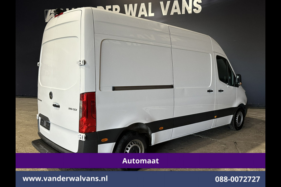 Mercedes-Benz Sprinter 315 CDI 150pk 9G-Tronic Automaat L2H2 Euro6 Airco | Camera | Apple Carplay | Chauffeursstoel Android Auto