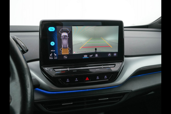 Volkswagen ID.4 First 77 kWh [ 3-Fase-11kW ] {SOH-83%} (INCL-BTW) *LEATHER-MICROFIBRE | FULL-LED | CRUISE | HEATED-COMFORTSEATS | DIGI-COCKPIT | AMBIENTLIGHT | NAVI-FULLMAP | PDC | TOWBAR | PRIVACY-GLASS | CAMERA | 20''ALU*