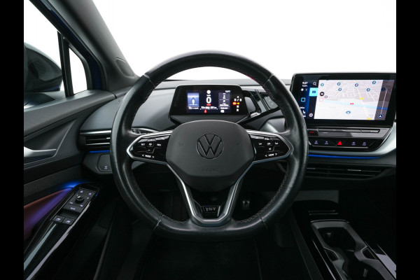 Volkswagen ID.4 First 77 kWh [ 3-Fase-11kW ] {SOH-83%} (INCL-BTW) *LEATHER-MICROFIBRE | FULL-LED | CRUISE | HEATED-COMFORTSEATS | DIGI-COCKPIT | AMBIENTLIGHT | NAVI-FULLMAP | PDC | TOWBAR | PRIVACY-GLASS | CAMERA | 20''ALU*