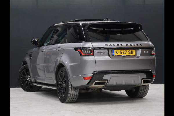 Land Rover Range Rover Sport P400e HSE [LUCHTVERING, SCHUIFKANTELDAK, MEMORY SEATS, MERIDIAN SOUND, APPLE CARPLAY, ANDROID, HEAD-UP, 360 CAMERA, STUURVERWARMING, ADAPTIVE CRUISE, STOELVERWARMING, NIEUWSTAAT]
