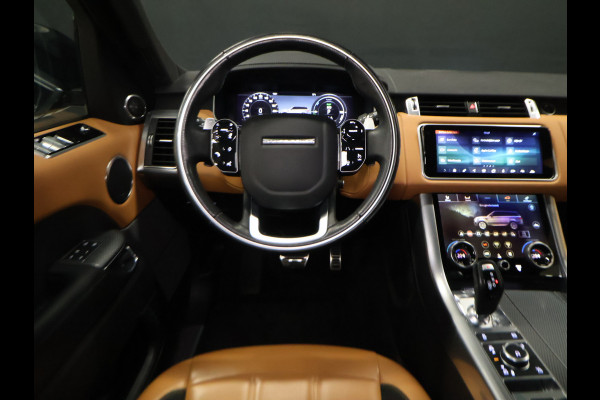 Land Rover Range Rover Sport P400e HSE [LUCHTVERING, SCHUIFKANTELDAK, MEMORY SEATS, MERIDIAN SOUND, APPLE CARPLAY, ANDROID, HEAD-UP, 360 CAMERA, STUURVERWARMING, ADAPTIVE CRUISE, STOELVERWARMING, NIEUWSTAAT]