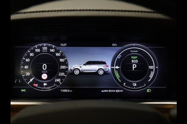 Land Rover Range Rover Sport P400e HSE [LUCHTVERING, SCHUIFKANTELDAK, MEMORY SEATS, MERIDIAN SOUND, APPLE CARPLAY, ANDROID, HEAD-UP, 360 CAMERA, STUURVERWARMING, ADAPTIVE CRUISE, STOELVERWARMING, NIEUWSTAAT]