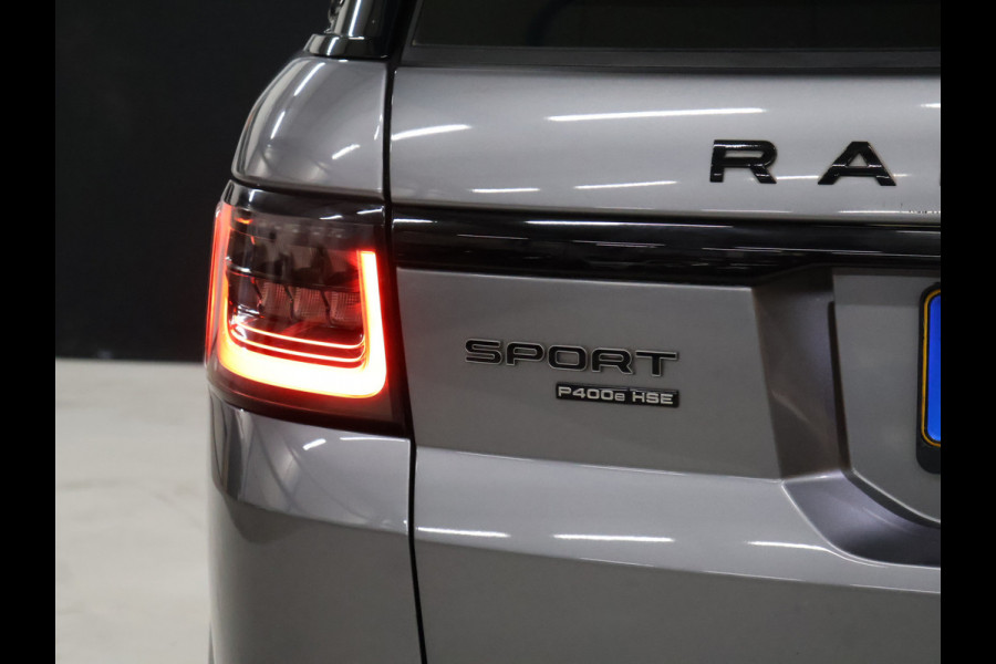 Land Rover Range Rover Sport P400e HSE [LUCHTVERING, SCHUIFKANTELDAK, MEMORY SEATS, MERIDIAN SOUND, APPLE CARPLAY, ANDROID, HEAD-UP, 360 CAMERA, STUURVERWARMING, ADAPTIVE CRUISE, STOELVERWARMING, NIEUWSTAAT]