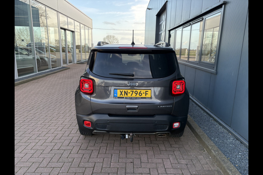 Jeep Renegade 1.3T DDCT 150pk Automaat Limited LED/NAVI/CARPLAY/ADAPT.CRUISE/PDC/TREKHAAK