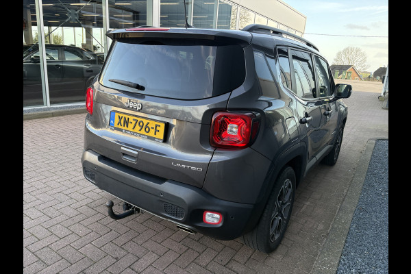 Jeep Renegade 1.3T DDCT 150pk Automaat Limited LED/NAVI/CARPLAY/ADAPT.CRUISE/PDC/TREKHAAK