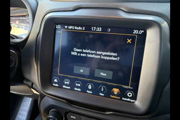 Jeep Renegade 1.3T DDCT 150pk Automaat Limited LED/NAVI/CARPLAY/ADAPT.CRUISE/PDC/TREKHAAK