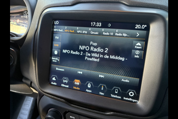 Jeep Renegade 1.3T DDCT 150pk Automaat Limited LED/NAVI/CARPLAY/ADAPT.CRUISE/PDC/TREKHAAK