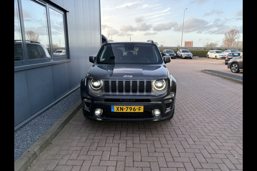 Jeep Renegade 1.3T DDCT 150pk Automaat Limited LED/NAVI/CARPLAY/ADAPT.CRUISE/PDC/TREKHAAK